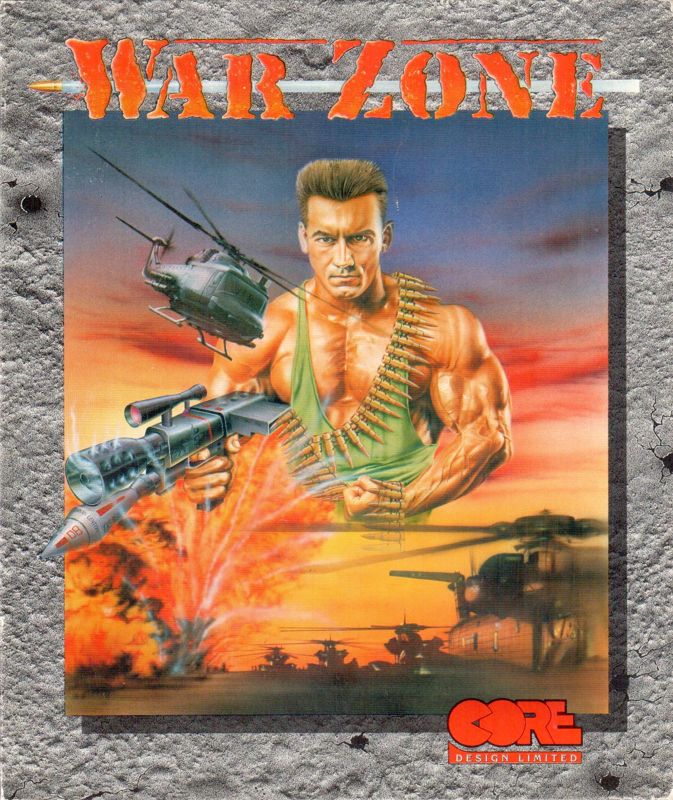 Front Cover for War Zone (Amiga)