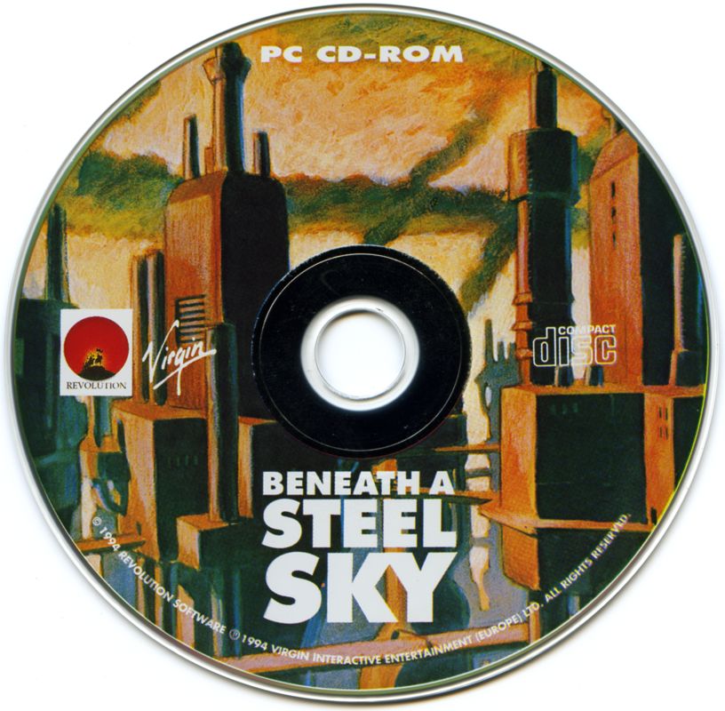 Media for Beneath a Steel Sky (DOS) (CD-ROM release)
