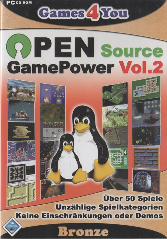 Front Cover for OpenSource Game Power Vol. 2 (Windows)