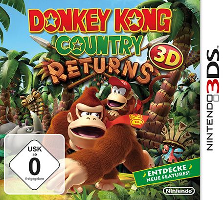 Front Cover for Donkey Kong Country Returns 3D (Nintendo 3DS) (eShop release)