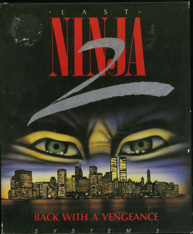 Front Cover for Last Ninja 2: Back with a Vengeance (ZX Spectrum)