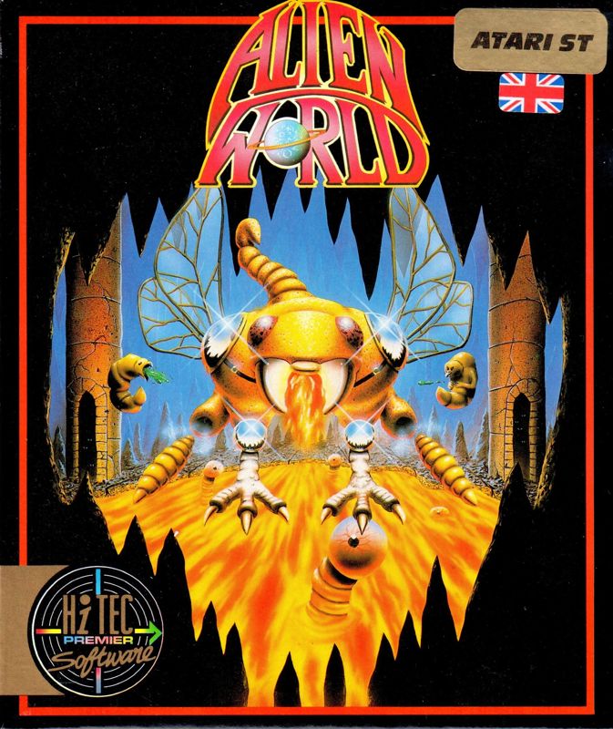 Front Cover for Alien World (Atari ST)