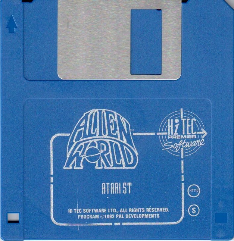 Media for Alien World (Atari ST)