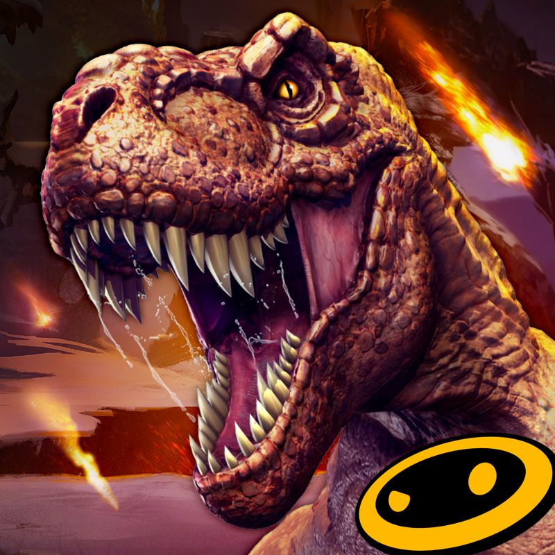 Front Cover for Dino Hunter: Deadly Shores (iPad and iPhone)