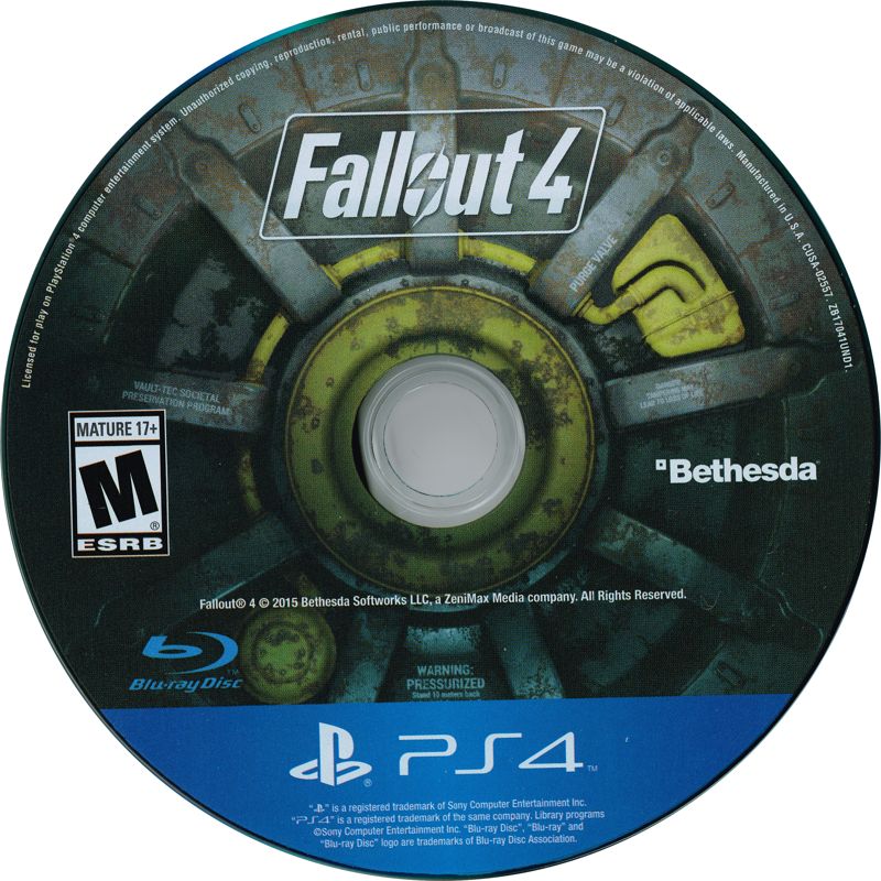 Media for Fallout 4 (PlayStation 4)