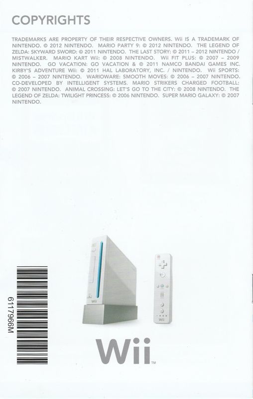 Advertisement for Pandora's Tower (Limited Edition) (Wii): Catalogue - Back