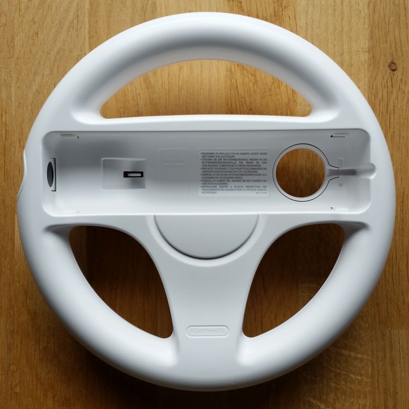 Hardware for Mario Kart Wii (Wii) (Bundled with Wii Wheel): Wii Wheel - Front