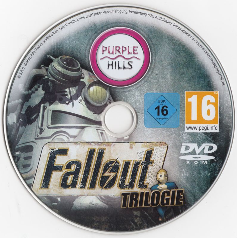 Media for Fallout: Trilogy (Windows) (PurpleHills release)