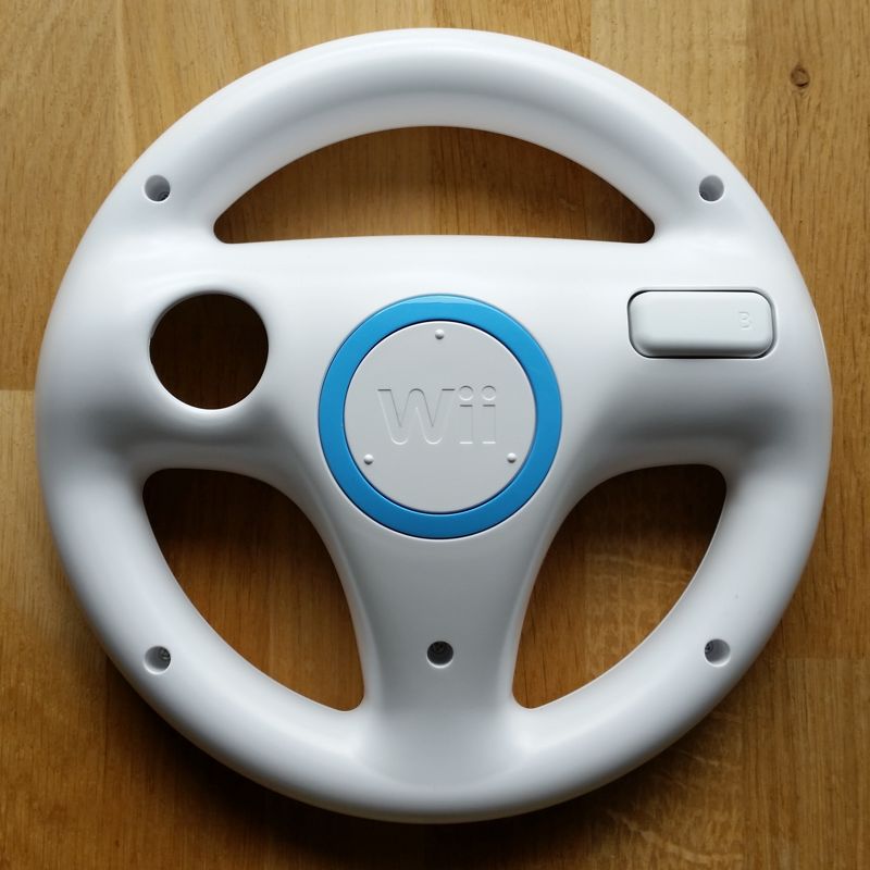 Hardware for Mario Kart Wii (Wii) (Bundled with Wii Wheel): Wii Wheel - Back