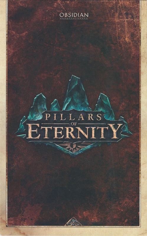 Extras for Pillars of Eternity (Collector's Edition) (Linux and Macintosh and Windows) (Kickstarter release (signed)): Notebook - Front