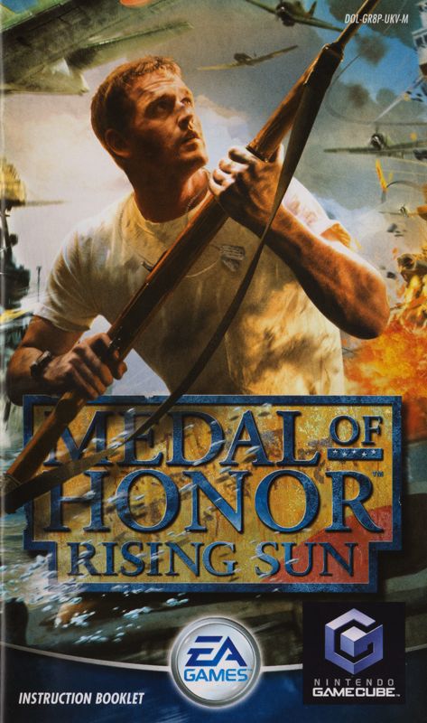 Manual for Medal of Honor: Rising Sun (GameCube): Front