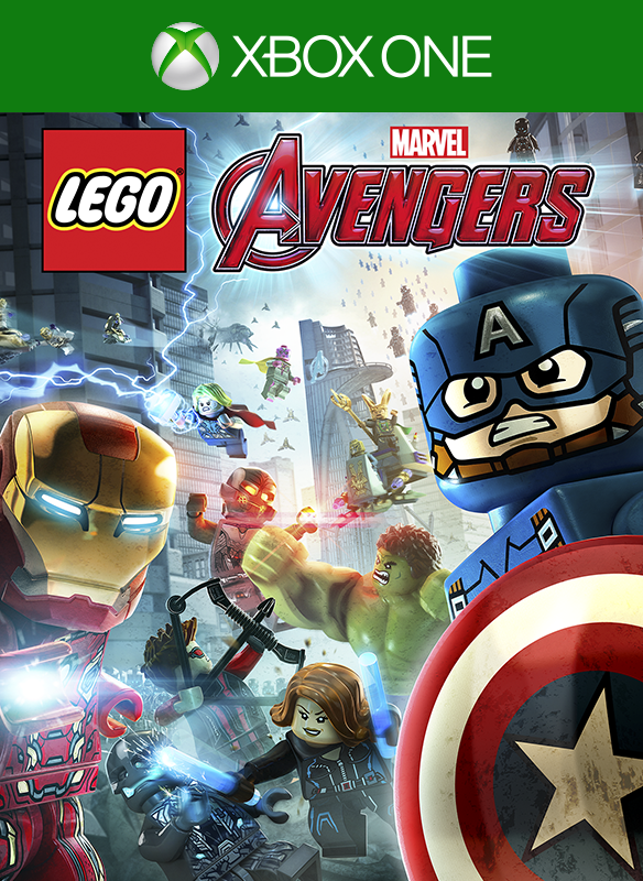 Front Cover for LEGO Marvel Avengers (Xbox One) (download release): 1st version