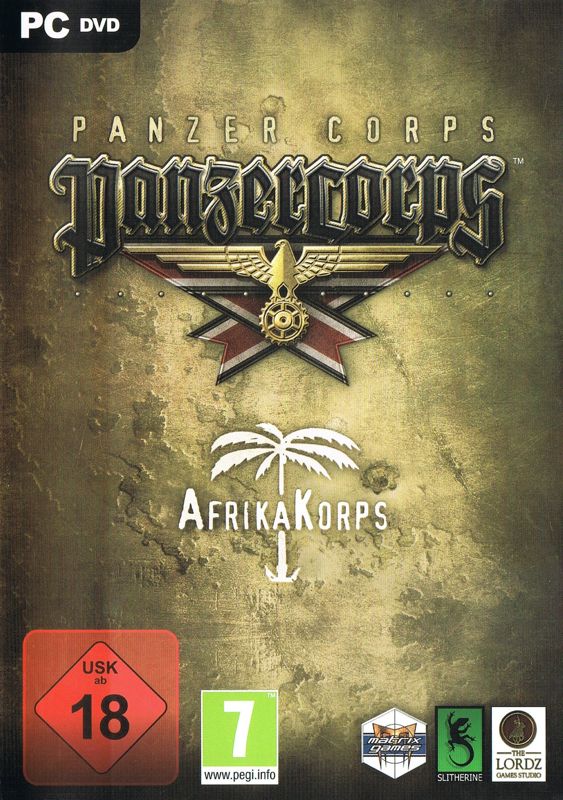 Front Cover for Panzer Corps: Afrika Korps (Windows)