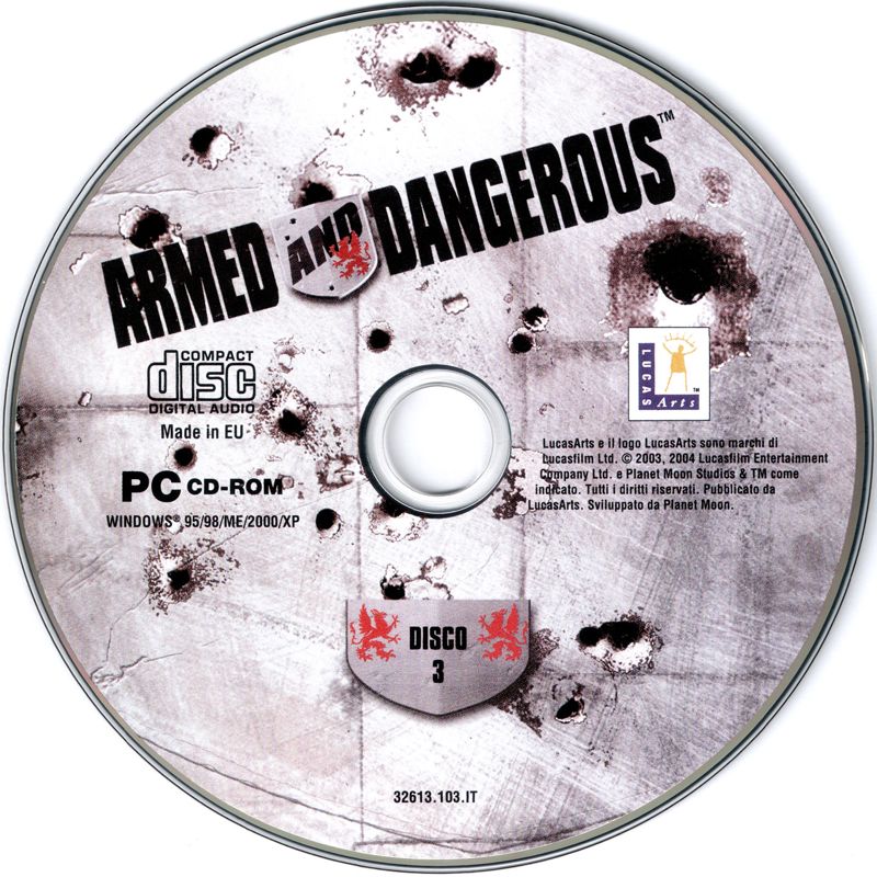 Media for Armed and Dangerous (Windows): Disc 3