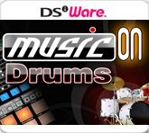 Front Cover for Music on: Drums (Nintendo DSi) (download release)