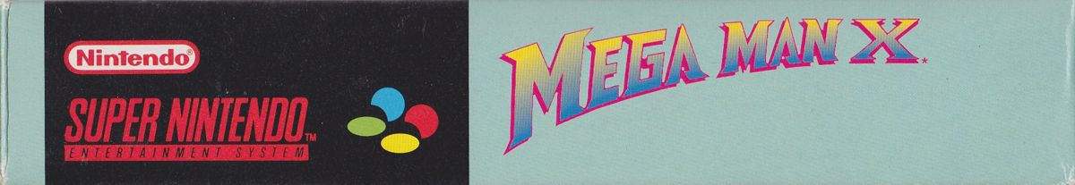 Spine/Sides for Mega Man X (SNES): Bottom/Top