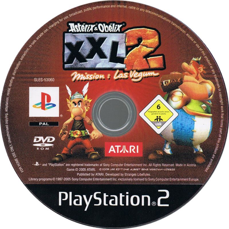 Media for Astérix & Obélix XXL 2: Mission: Las Vegum (PlayStation 2)