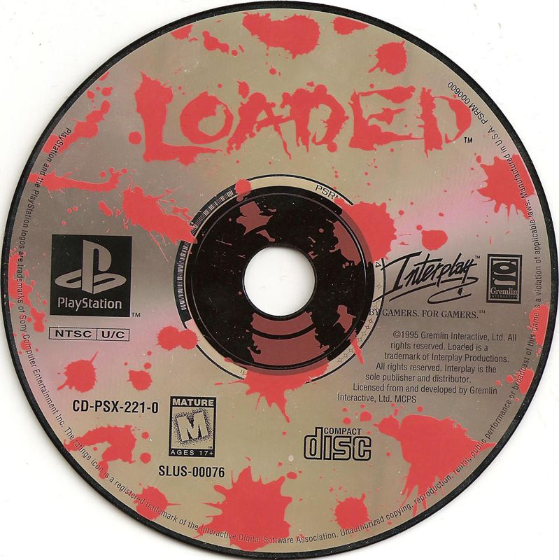 Media for Loaded (PlayStation)