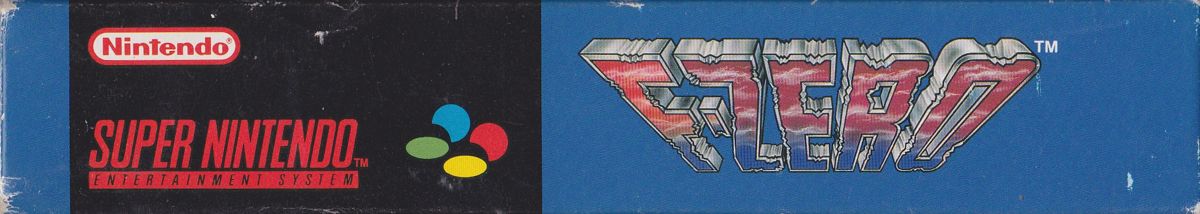 Spine/Sides for F-Zero (SNES): Bottom/Top