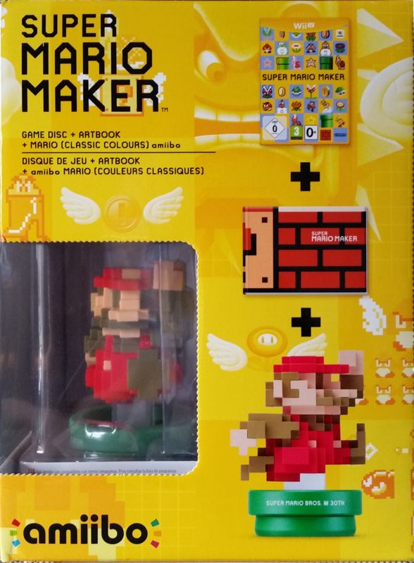 Spine/Sides for Super Mario Maker (Mario Classic Colours Amiibo Bundle) (Wii U): Right