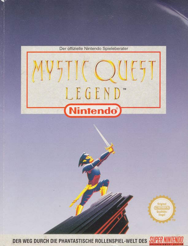 Manual for Final Fantasy: Mystic Quest (SNES): Front
