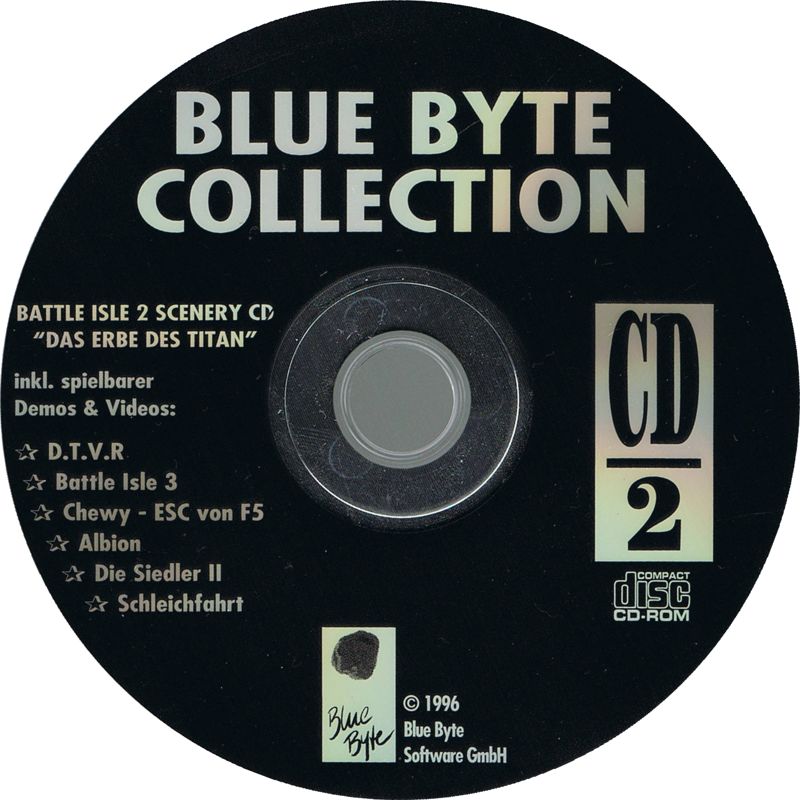 Media for Blue Byte Collection (DOS): Disc 2