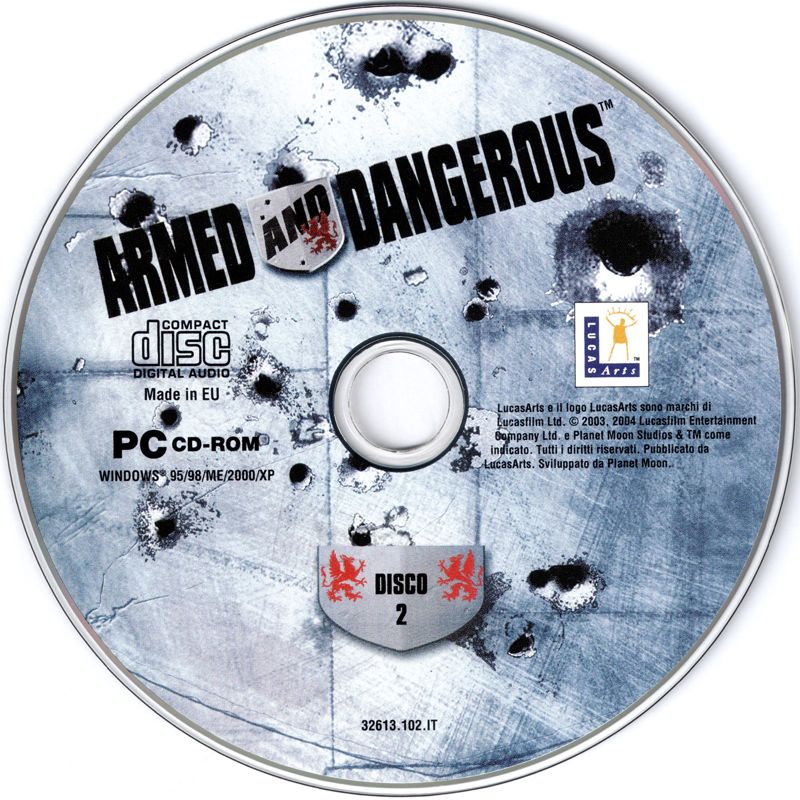 Media for Armed and Dangerous (Windows): Disc 2