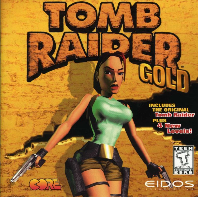 Other for Tomb Raider: Gold (DOS): Jewel Case - Front