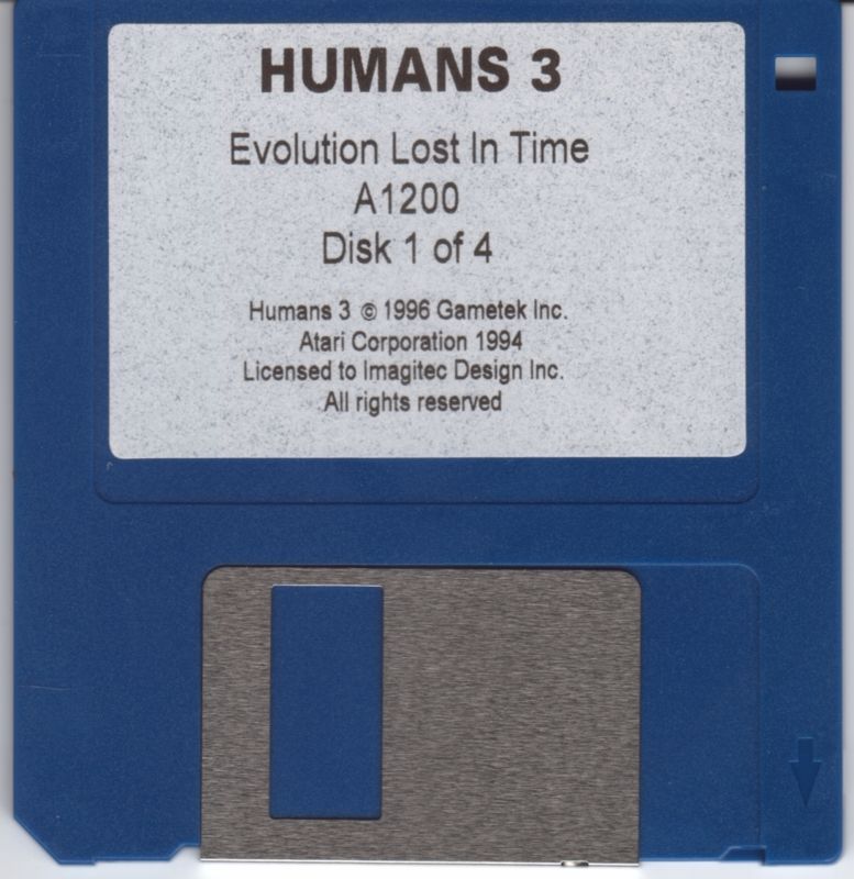 Media for Humans 3: Evolution - Lost in Time (Amiga): Disk 1 of 4