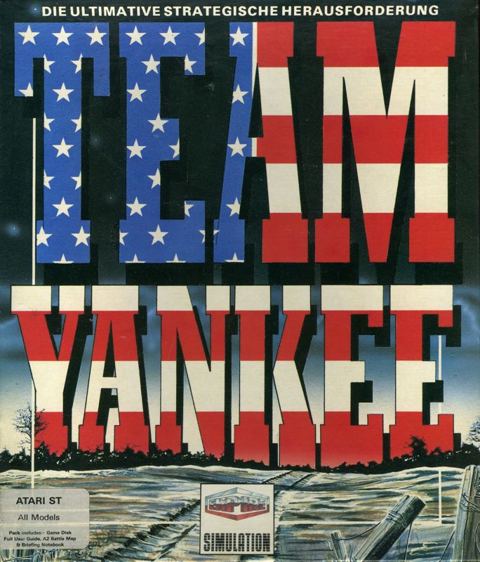Front Cover for Team Yankee (Atari ST)