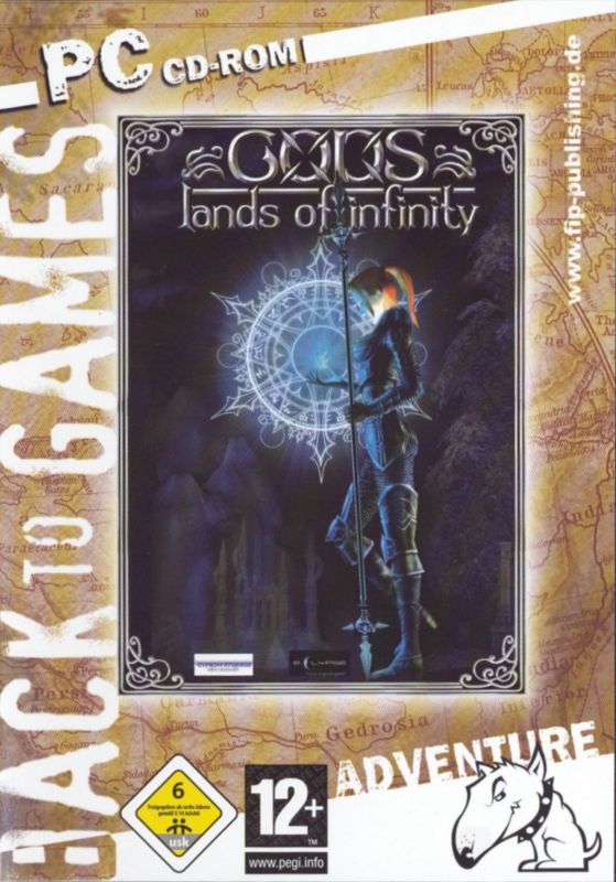 Front Cover for Gods: Lands of Infinity (Windows) (Back to Games release)