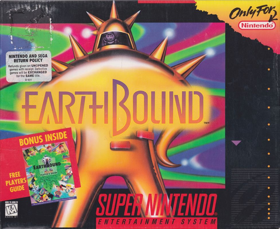 Front Cover for EarthBound (SNES)
