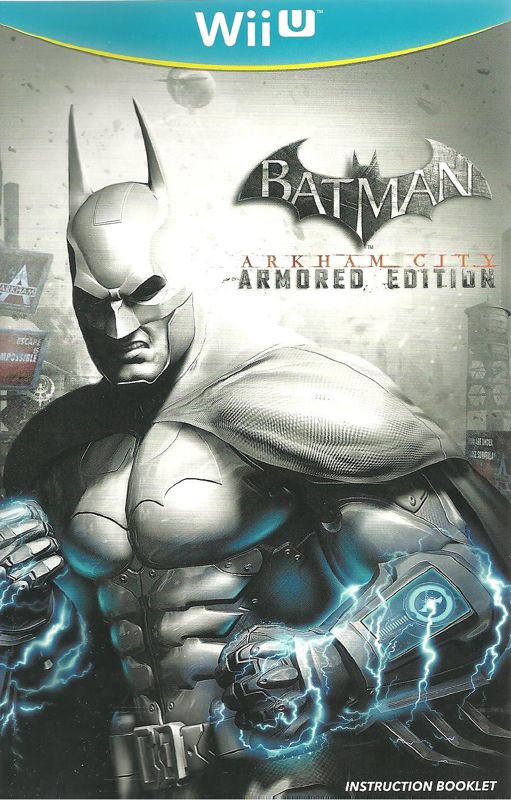 Batman: Arkham City - Armored Edition cover or packaging material -  MobyGames