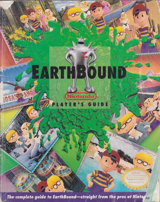 Manual for EarthBound (SNES): Front