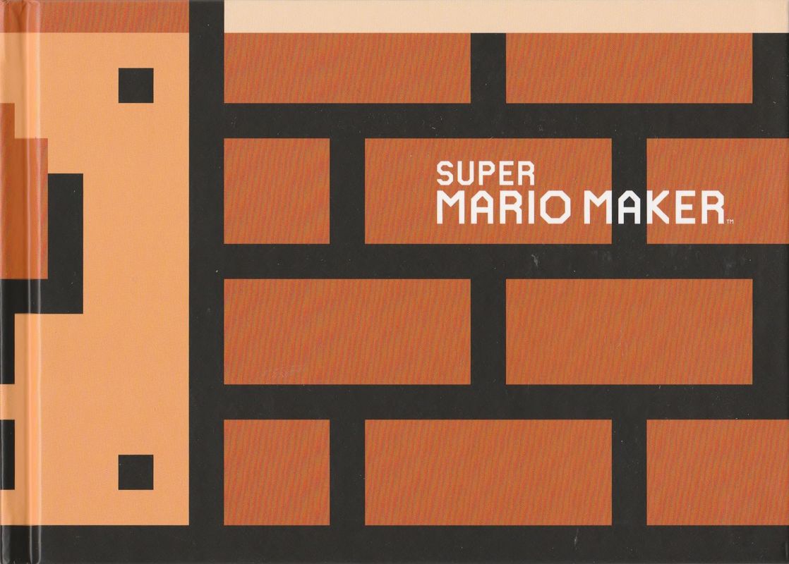 Extras for Super Mario Maker (Mario Classic Colours Amiibo Bundle) (Wii U): Art Book - Front