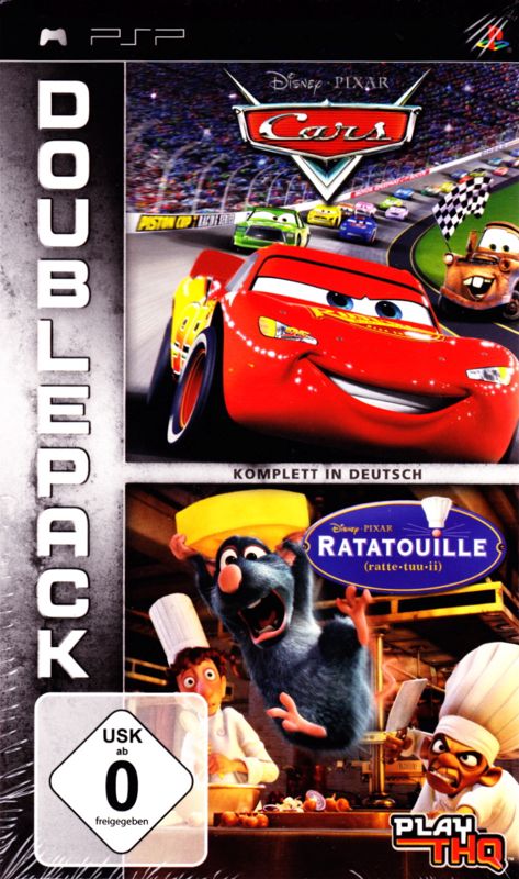 Front Cover for Double Pack: Disney•Pixar Cars / Disney•Pixar Ratatouille (PSP)