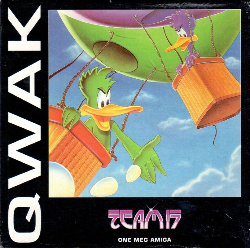 Front Cover for Qwak (Amiga)