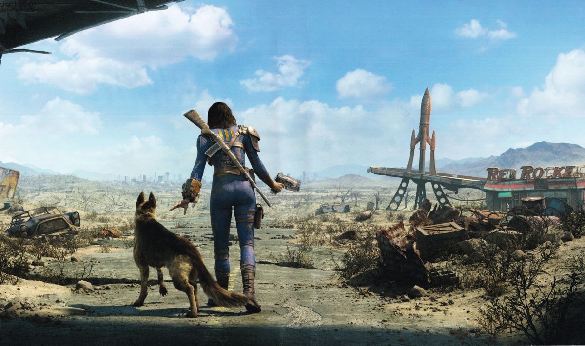 Inside Cover for Fallout 4 (PlayStation 4): Full Cover