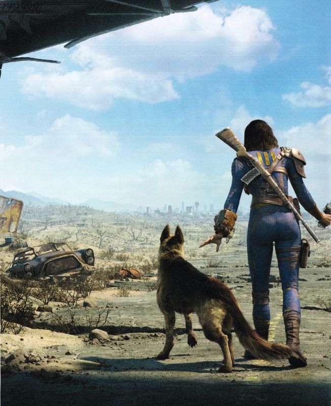 Inside Cover for Fallout 4 (PlayStation 4): Left Inlay