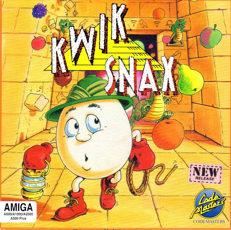 Front Cover for Kwik Snax (Amiga)
