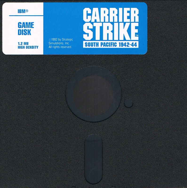 Media for Carrier Strike: South Pacific 1942-44 (DOS) (5,25'' disk release)