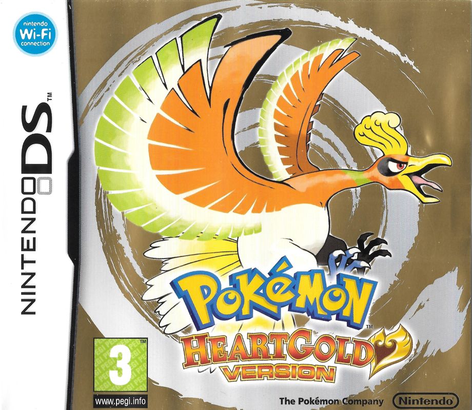 Front Cover for Pokémon HeartGold Version (Nintendo DS)