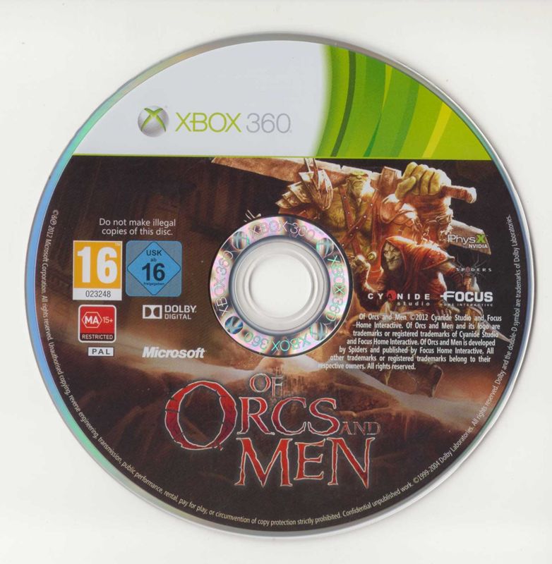 Media for Of Orcs and Men (Xbox 360)