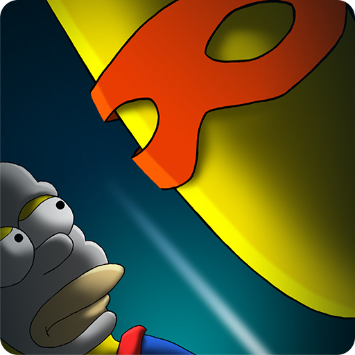 Front Cover for The Simpsons: Tapped Out (Android) (Google Play release): Heroes & Rouges Quest 2016