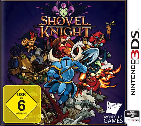 Front Cover for Shovel Knight (Nintendo 3DS) (eShop release)