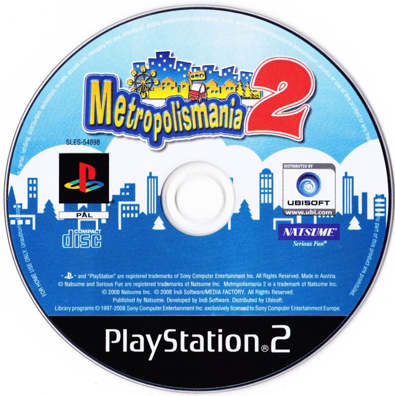 Media for Metropolismania 2 (PlayStation 2)