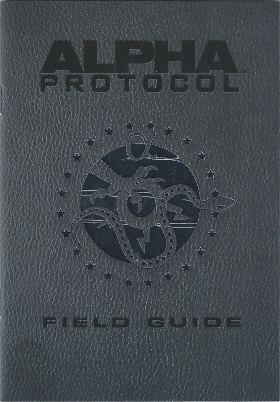 Extras for Alpha Protocol (Windows): Field Guide - Front