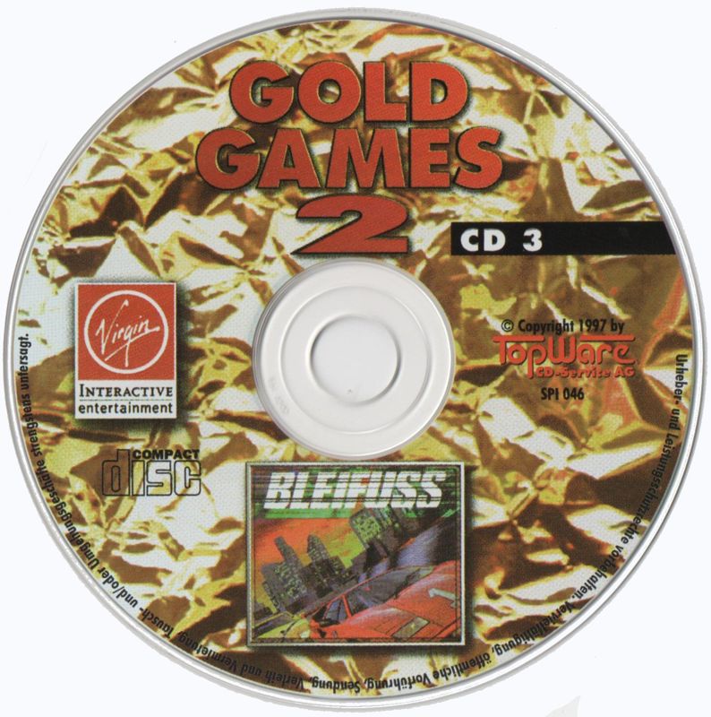 Media for Gold Games 2 (DOS and Windows): CD 3