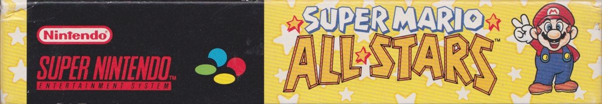 Spine/Sides for Super Mario All-Stars (SNES): Bottom