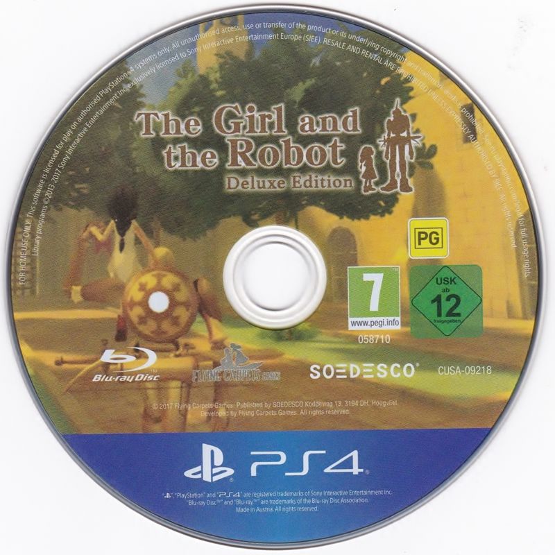 Media for The Girl and the Robot (Deluxe Edition) (PlayStation 4)